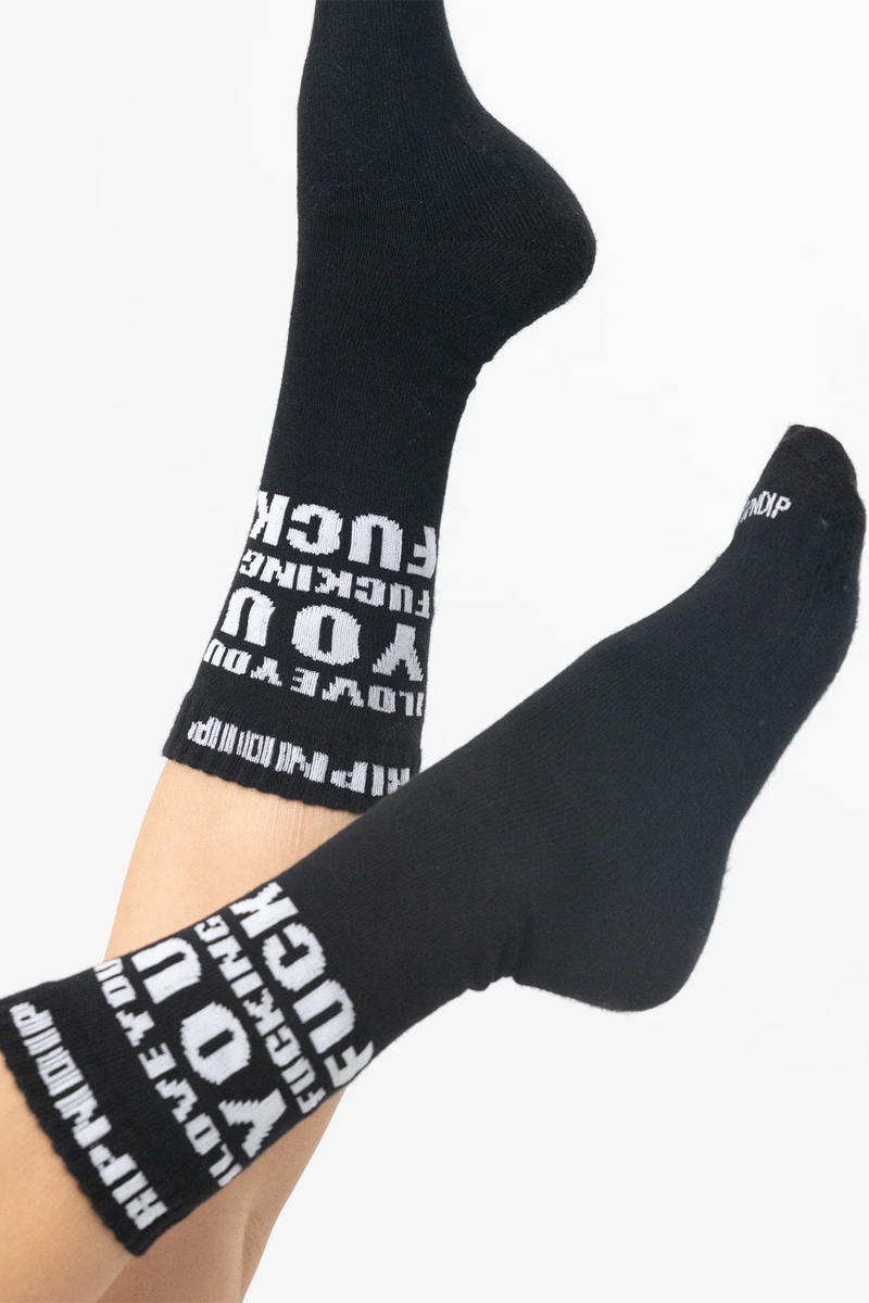RIPNDIP (リップンディップ) ILY FUCKIN FUCK SOCKS
