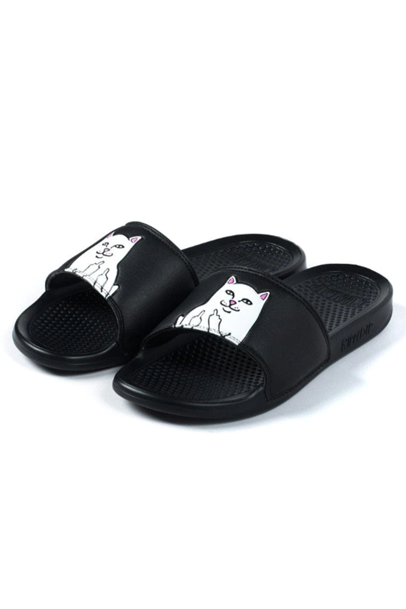 RIPNDIP (リップンディップ) Lord Nermal Slides (Black)