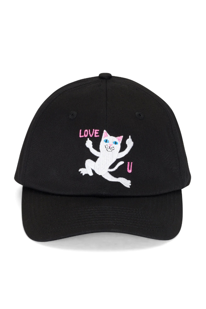 RIPNDIP (リップンディップ) Love U Dad Hat (Black)