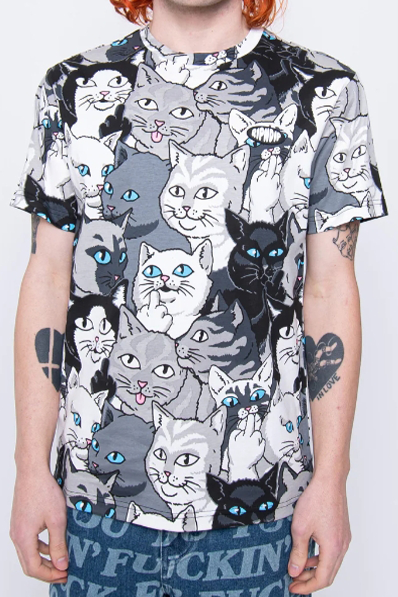 RIPNDIP (リップンディップ) Family Tree Short Sleeve Tee (Black)