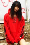 SAMURAI CORE 夜露死苦哀愁 HOODIE RED