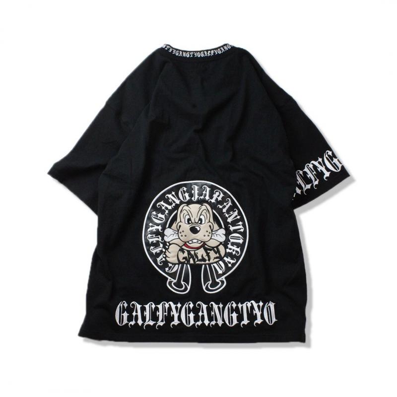 GALFY (ガルフィー) GAL 之 Hearts Tee 壱式 漆黒 / ロック GALFY (ガルフィー) GAL 之 Hearts Tee 壱式 漆黒 / ロック