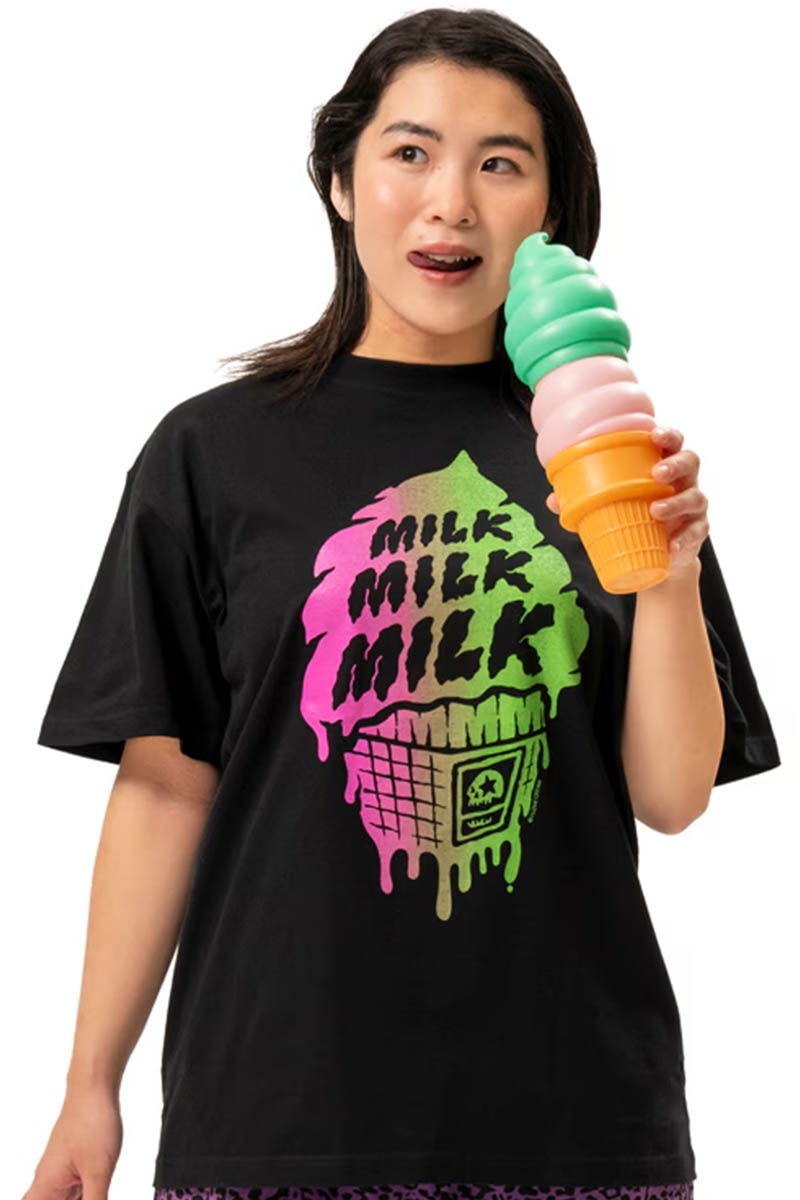 MAGICAL MOSH MISFITS(マジカル・モッシュ・ミスフィッツ) MILK MILK MILK TEE - Green