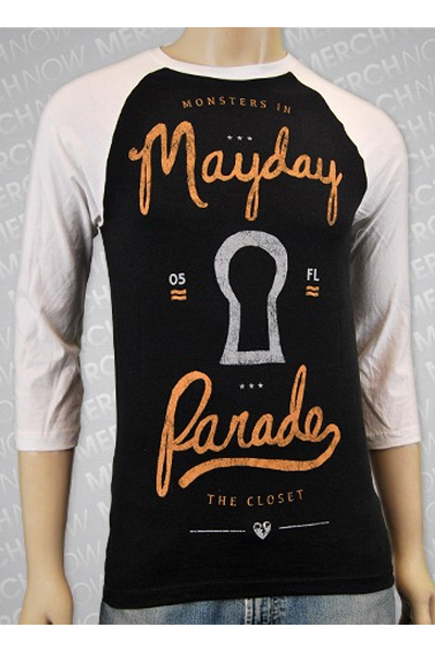 MAYDAY PARADE Keyhole Black / White