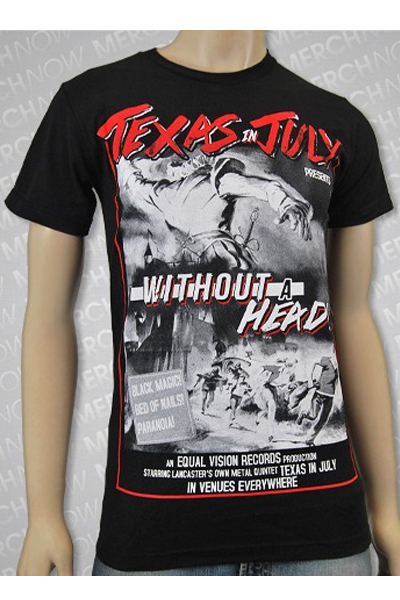 TEXAS IN JULY Without A Head! Black