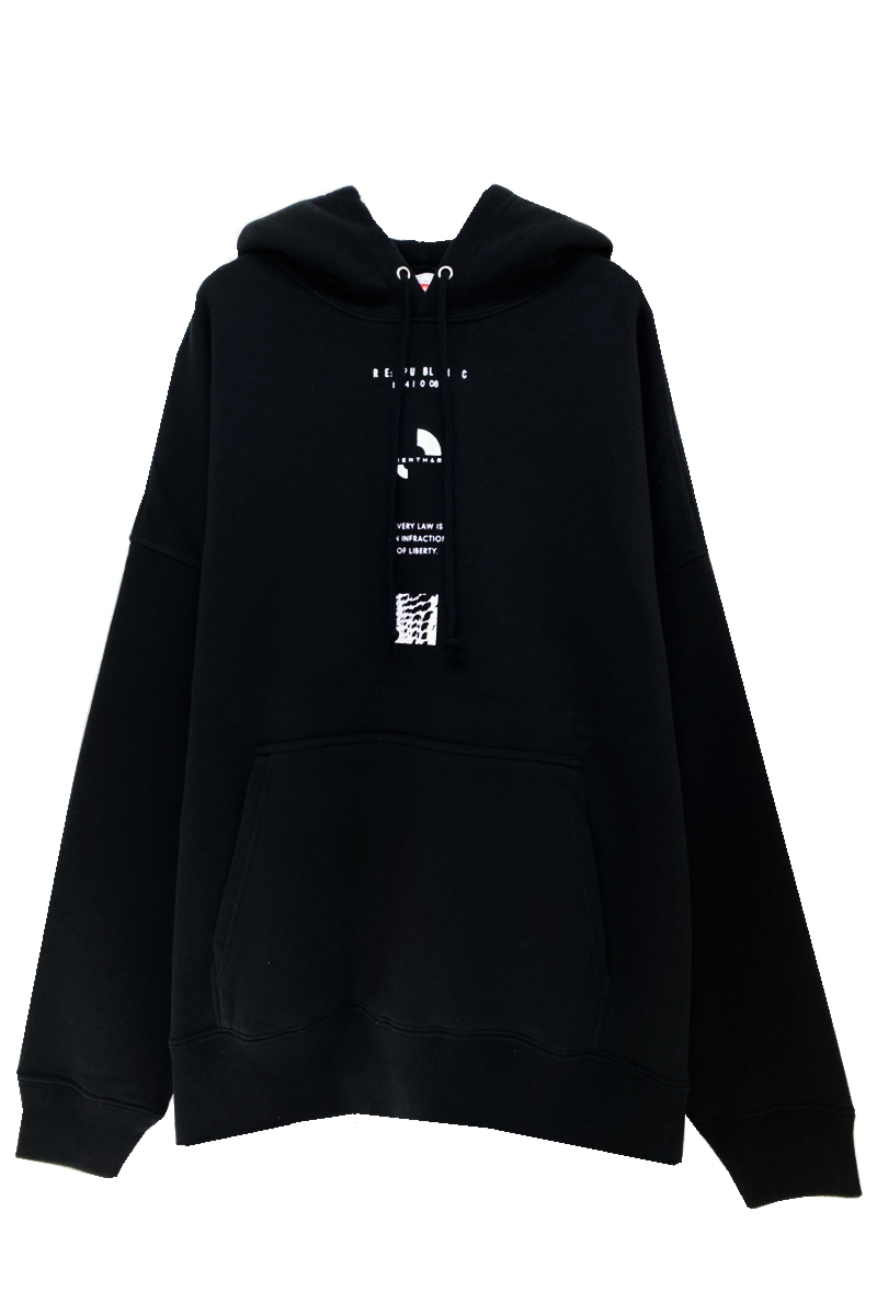 Bentham big silhouette hoodie