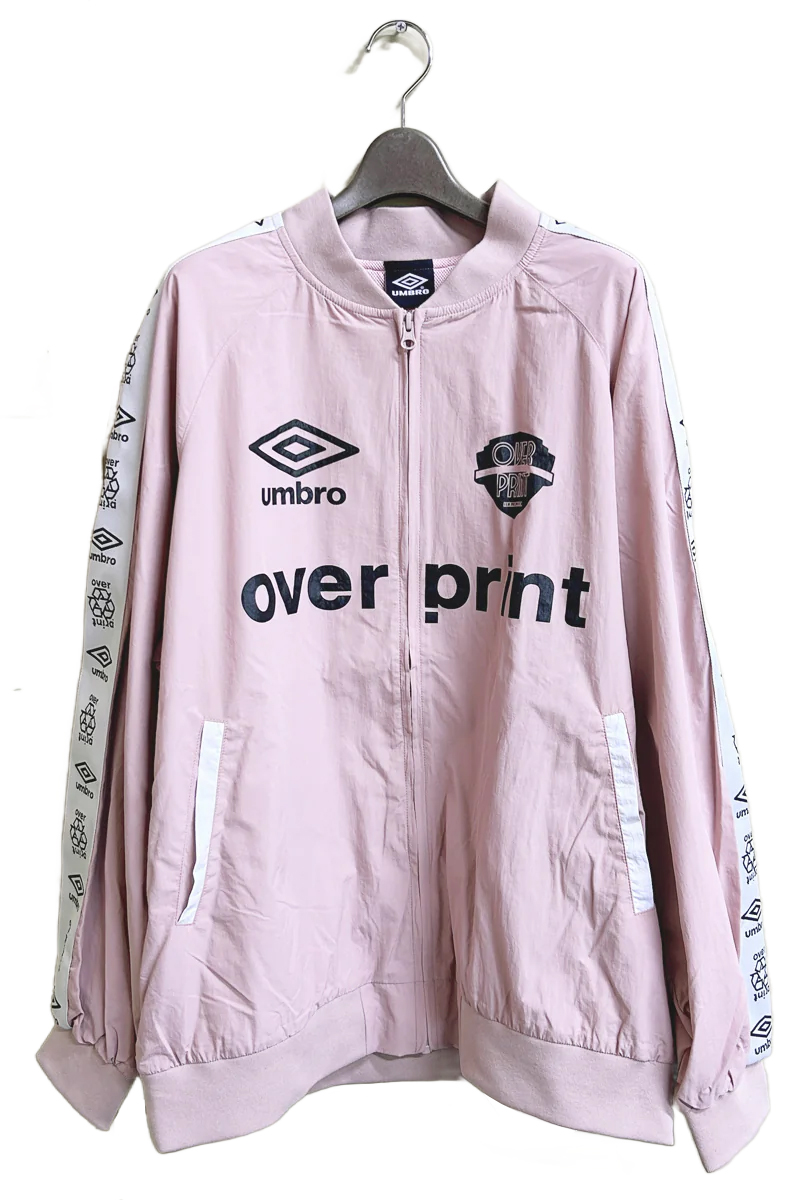 over print（オーバープリント）UMBRO * OVER PRINT MA-1 BLACK