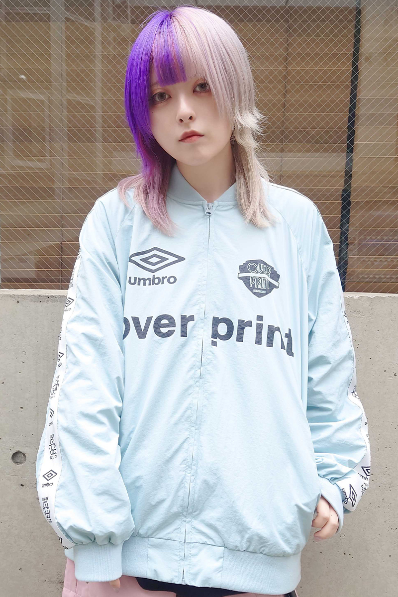 over print (オーバープリント) UMBRO * OVER PRINT MA-1 SAX over print (オーバープリント) UMBRO * OVER PRINT MA-1 SAX