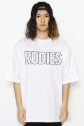 RUDIE'S (ルーディーズ) PHAT BIGSILHOUETTE-T WHITE