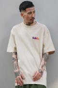 Subciety (サブサエティ) INVOICE TEE BEIGE