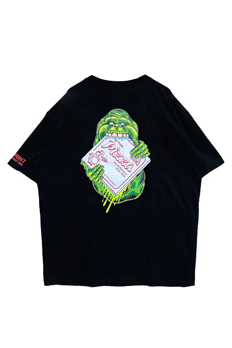 over print (オーバープリント) GHOST BUSTERS Tee 8 black