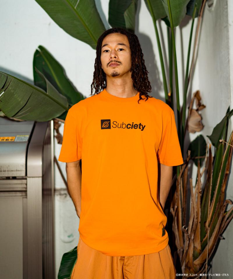 ロックファッション バンドグッズのgekirock Clothing Naruto ナルト 疾風伝 Subciety Naruto S S Orange