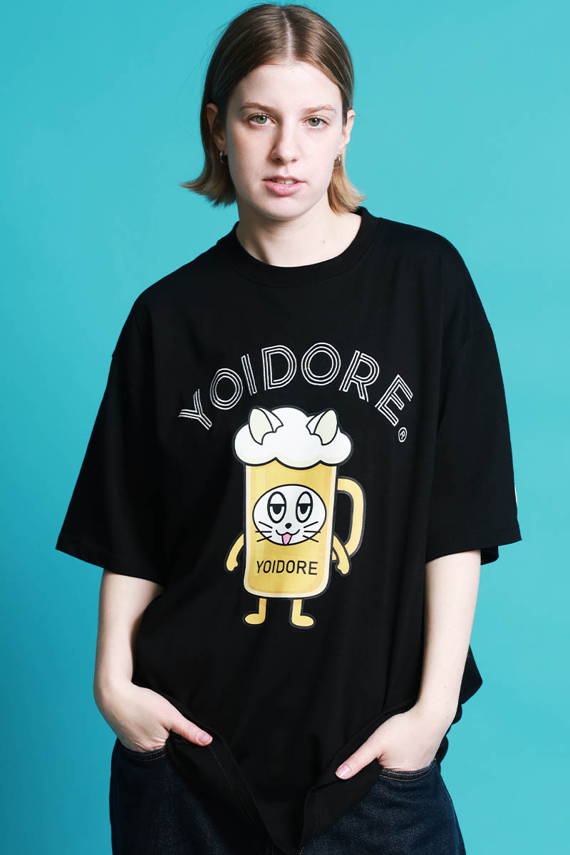 YOIDORE(ヨイドレ) ビルル君Tee - Black