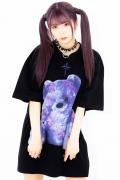 TRAVAS TOKYO Furry bear BIG Tee【Purple】