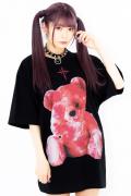 TRAVAS TOKYO Furry bear BIG Tee【Red】