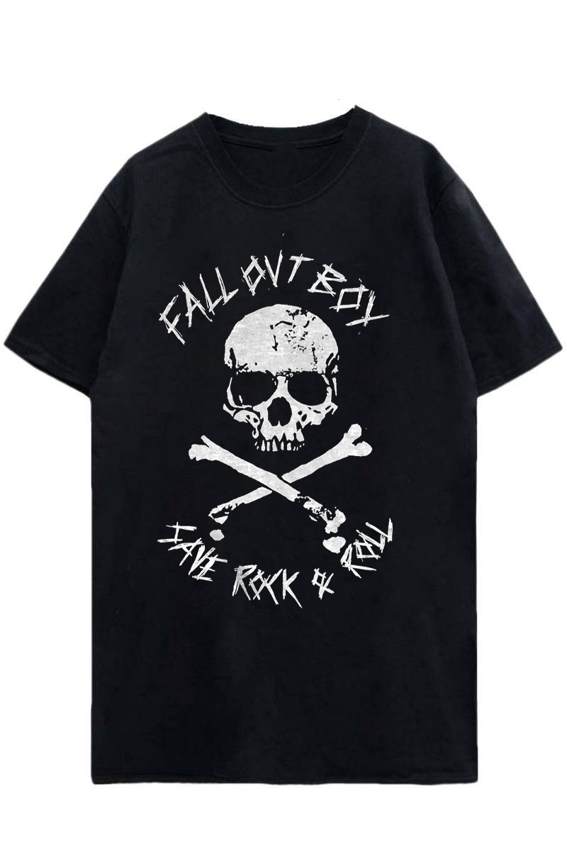 FALL OUT BOY UNISEX T-SHIRT: SAVE ROCK AND ROLL