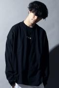 SILLENT FROM ME FILLM -Loose Long Sleeve- BLACK