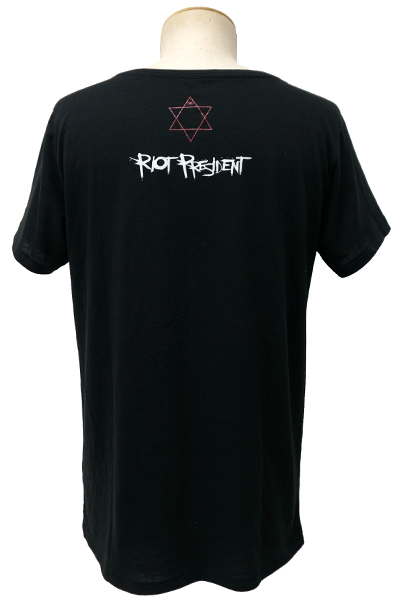 ロックファッション バンドグッズのgekirock Clothing Riot President Illuminati T Shirts