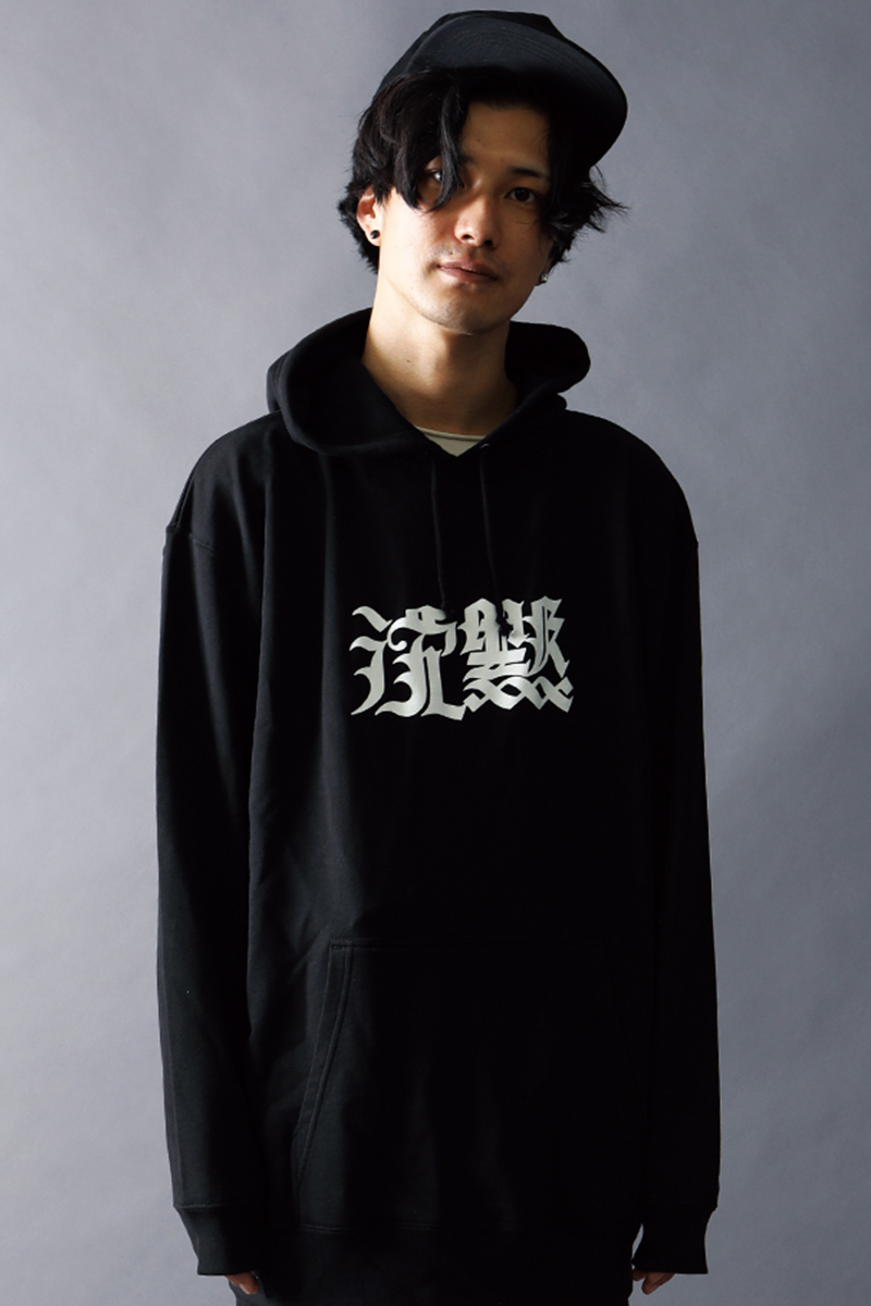 SILLENT FROM ME 沈黙 -Pullover- BLACK