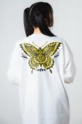 GoneR (ゴナー) Mexican Butterfly L/S T-Shirts White