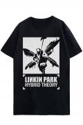 LINKIN PARK UNISEX T-SHIRT: SOLDIER HYBRID THEORY BLACK