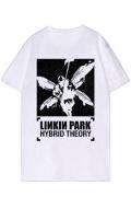 LINKIN PARK UNISEX T-SHIRT: SOLDIER HYBRID THEORY WHITE