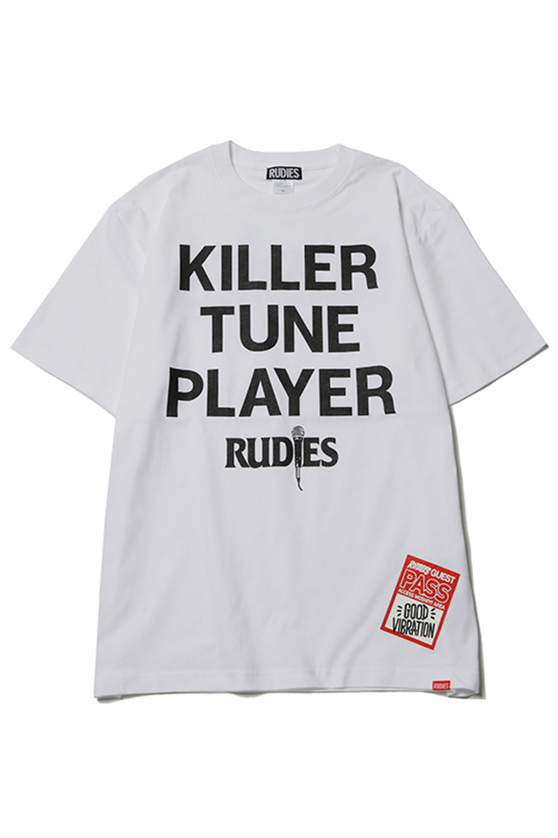 RUDIE'S (ルーディーズ) MICROPHONE SLICK-T WHITE