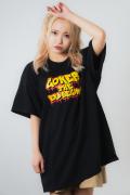 GoneR (ゴナー) Graffiti Logo T-Shirts Black