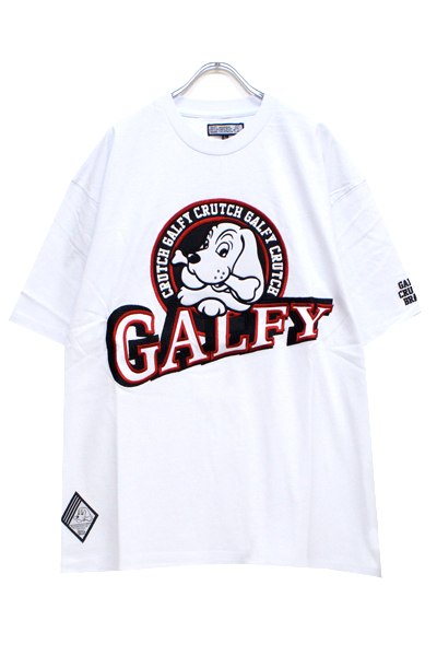 GALFY 182019 90's Sports galfy Tee White x Red