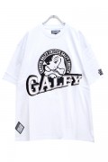 GALFY 182019 90's Sports galfy Tee White x Black