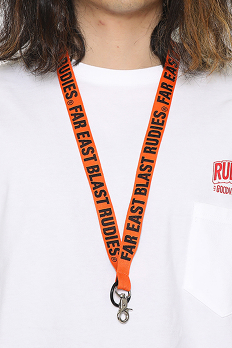 RUDIE'S FAREAST BLAST NECKSTRAP ORANGE