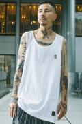 Subciety (サブサエティ) CREST TANK TOP WHITE