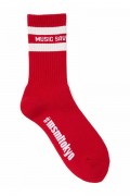 MUSIC SAVED MY LIFE (MSML) M1K1T-AC01 LINE SOX RED