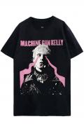 MACHINE GUN KELLY UNISEX T-SHIRT: LASER EYE (BACK PRINT)