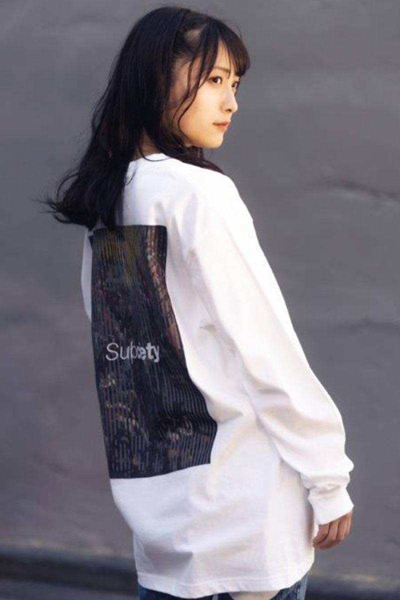 Subciety (サブサエティ) VANDALIZE L/S - WHITE
