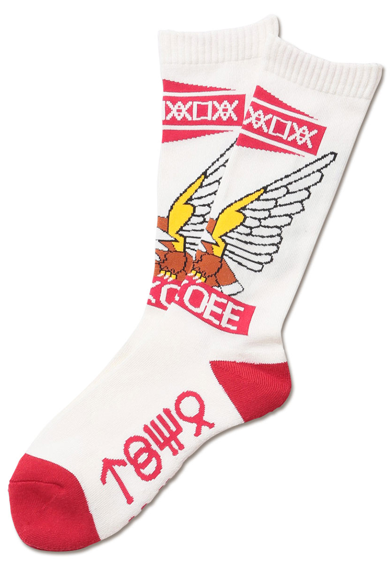 ANIMALIA AN20SP-AC01 MID SOX-Ealge WHITE