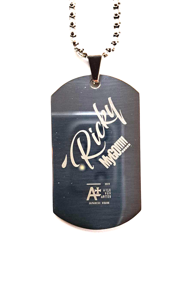 予約商品】 椎名 立希×AILE VIVANTES コラボ限定ドッグタグ