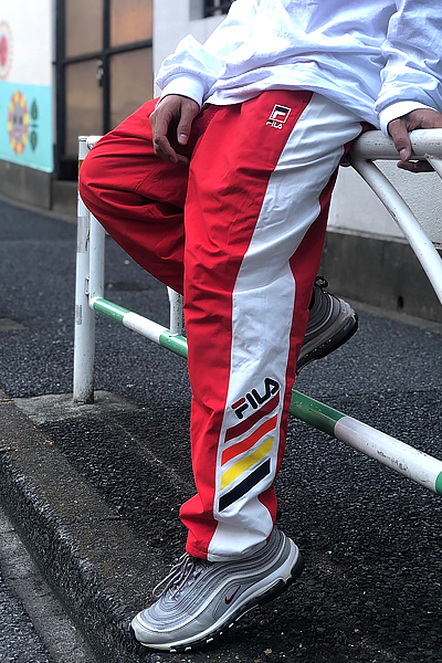 FILA FM9536 EASY LONG PANT FLAME RED
