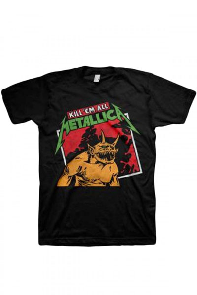 METALLICA KILLEM ALL TILTED MENS TEE
