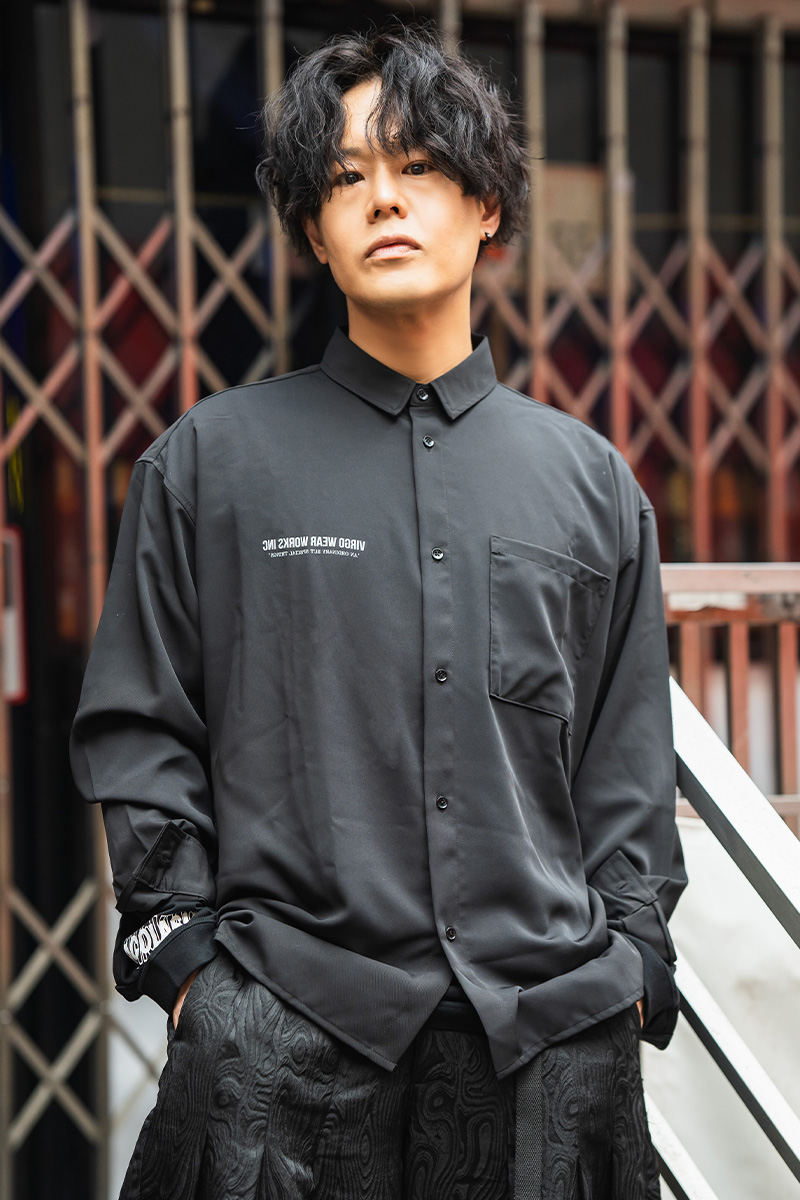 神尾晋一郎×VIRGOwearworks×GEKIROCK CLOTHING コラボ第3弾シャツ