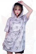 NieR (ニーア) フード付き半袖PARKA【ぐれまる】