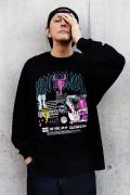CMP LABEL(シーエムピーレーベル)CHAOTIC オーバーサイズL/S Tシャツ