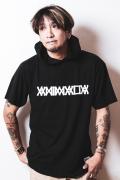 ANIMALIA (アニマリア) HOODIE Tee S/S - logo BLACK