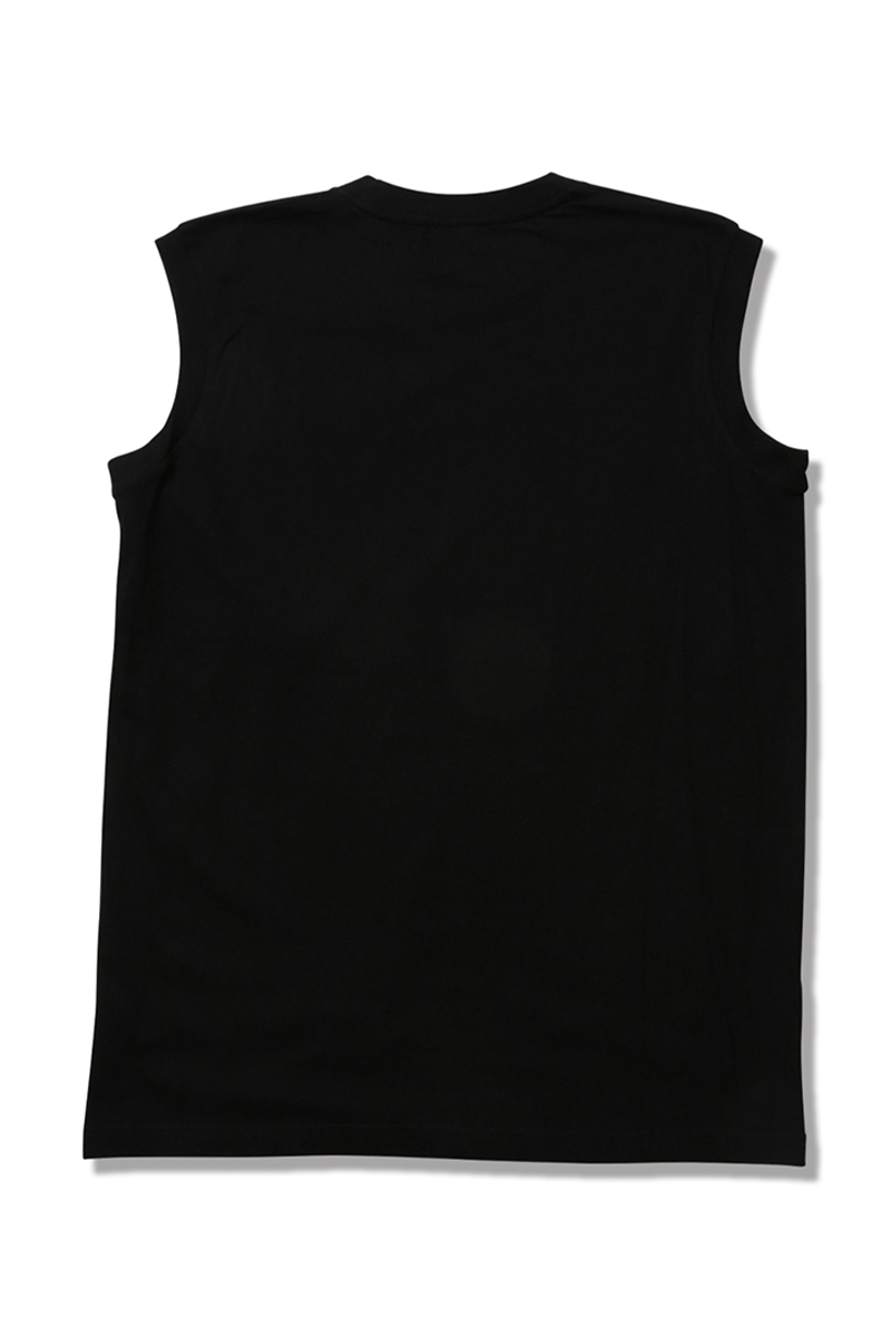 ロックファッション、バンドTシャツ のGEKIROCK CLOTHING ANIMALIA (アニマリア) Double Cutaway  logo BLACK