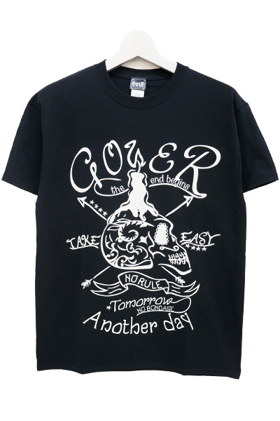 GoneR (ゴナー) Candle Mexican Skull T-Shirts Black