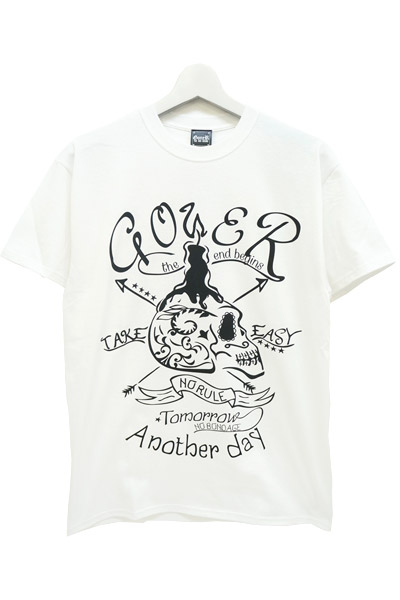 GoneR (ゴナー) Candle Mexican Skull T-Shirts White