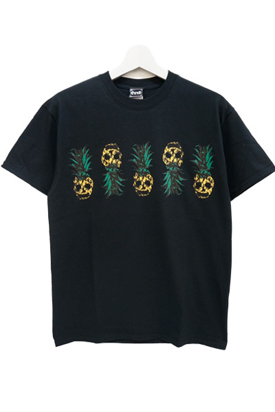 GoneR (ゴナー) Pineapple Skull T-Shirts Black