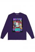 MISHKA(ミシカ) SPOOKY CREW LONGSLEEVE PURPLE