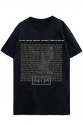 NINE INCH NAILS UNISEX T-SHIRT: HEAD LIKE A HOLE