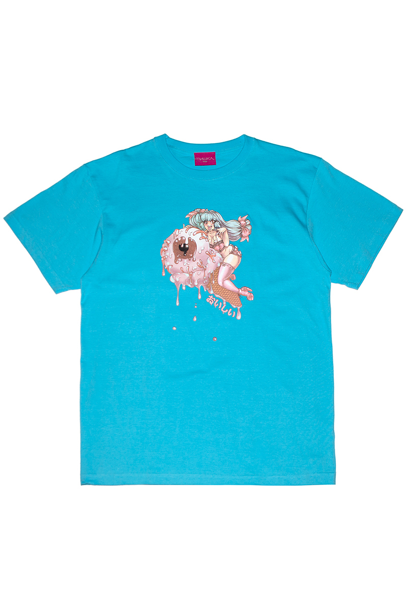 MISHKA (ミシカ)　CREAMY TEE (A.BLUE/MIJT-01BLU)
